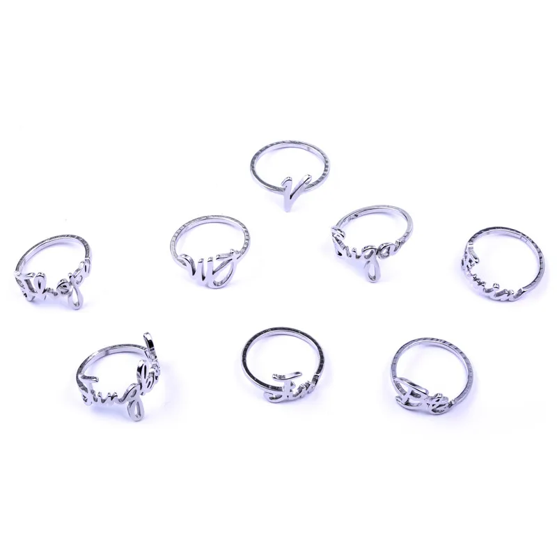 

JZ001 Name Ring Jewelry Rings Accessories For Men And Women Female Male Boy Girl