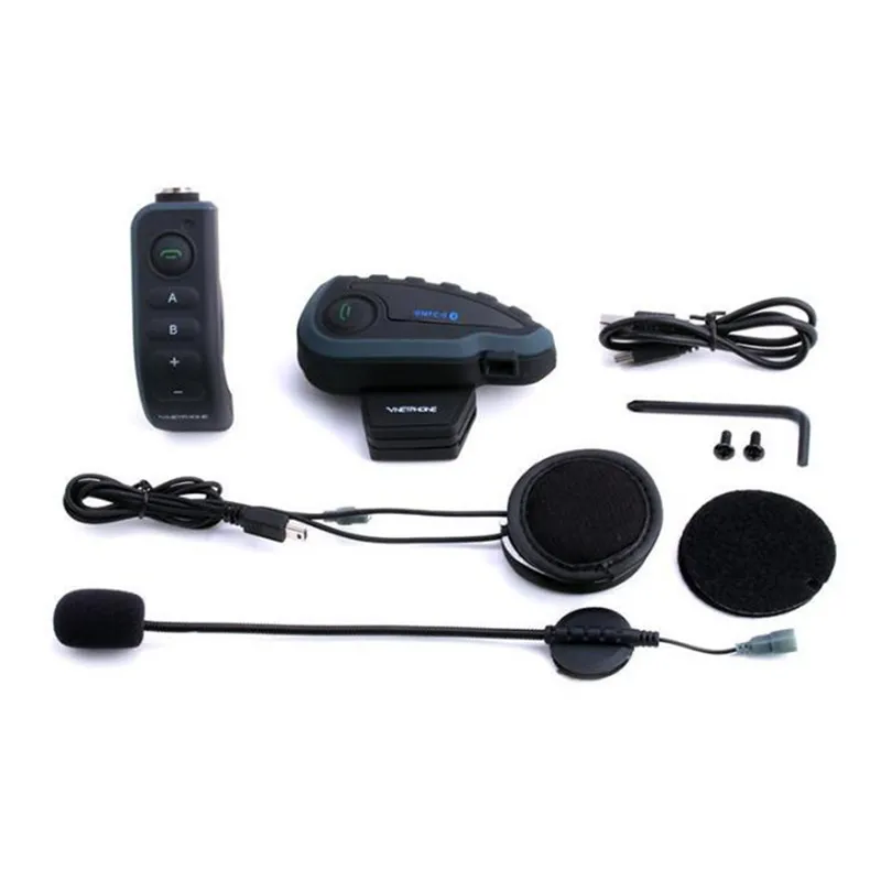 Fone de Ouvido Moto com fm Fodsports Interfone Moto Rcycle Capacete Bluetooth Intercomunicador Nfc v8 Pro bt 7 Fodsports v8 pro interfone bt moto rcycle