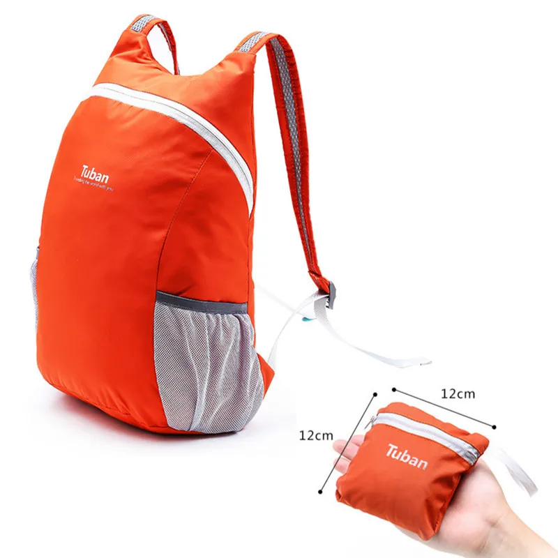 

Lightweight Nylon Foldable Backpack Waterproof Backpack Folding Bag Portable Men Women Backpack for Travel