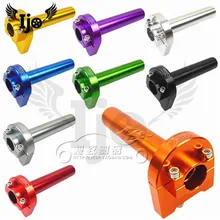 Алюминиевый сплав moto rcycle дроссельной заслонки ремонт руля moto ATV спортивный автомобиль прохладный ручки moto rbike аксессуары ручка