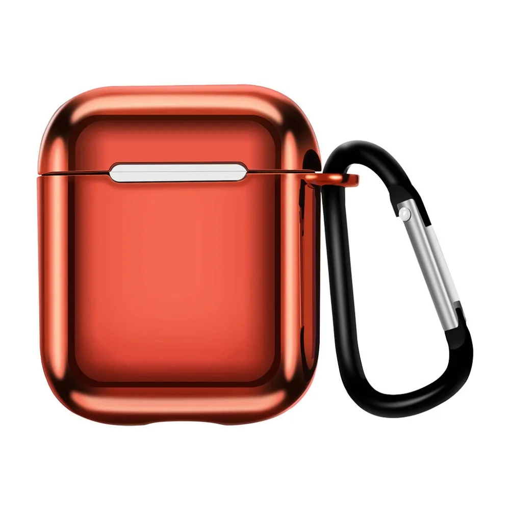 Роскошный ТПУ гальванический Чехол Мягкий защитный чехол для Apple Airpods 1th наушники портативный Bluetooth защита для наушников