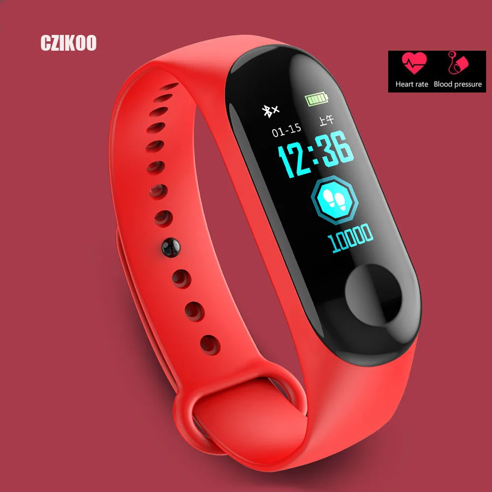 

Smart Bracelet Heart Rate Blood Pressure Measurement Sleep Monitor sports smart watch PK xaomi mi band