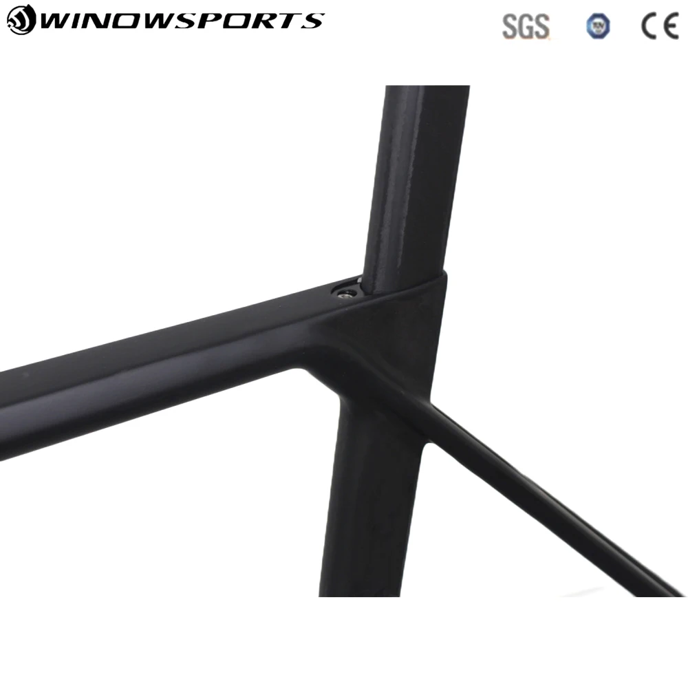 Cheap Disk Carbon Disc Road Frame T800 Super Light Road Bike Frames Flat Mount Disc Brake Thru Axle 142*12mm DI2 Frameset 7 Cheap Disk Carbon Disc Road Frame T800 Super Light Road Bike Frames Flat Mount Disc Brake Thru Axle 142*12mm DI2 Frameset 7