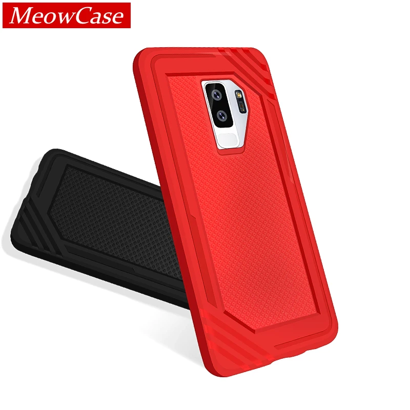 MeowCase для samsung Galaxy S9 плюс силиконовый чехол ТПУ Мягкая обложка ударопрочные Чехлы