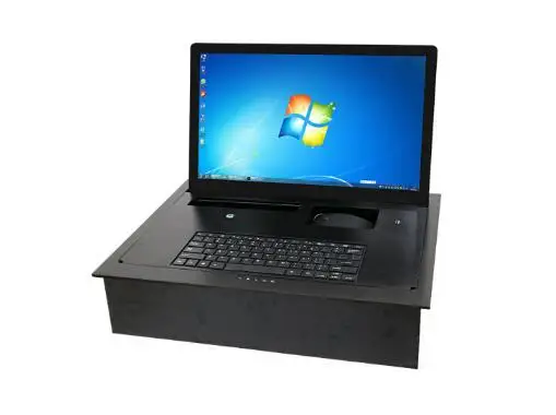 الجدول الأعلى اللمس شاشة الوجه حتى رصد رفع نظام/LCD الكمبيوتر رفع ل قاعة المؤتمرات