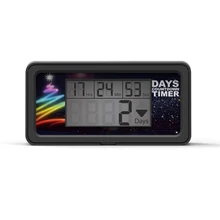 Digital Countdown Days Timer LCD Big Voice Laboratory Lab 9999 Days Timer Kitchen Timer Retirement Wedding Reminder black portable 1 7 lcd digital kitchen timer green white black