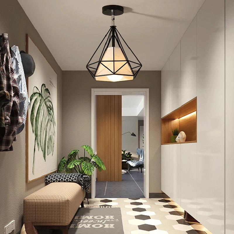 Ceiling lights Modern ceiling lamp Industrial Vintage loft decor Hanging Lamp Metal living room lights bedroom light fixtures