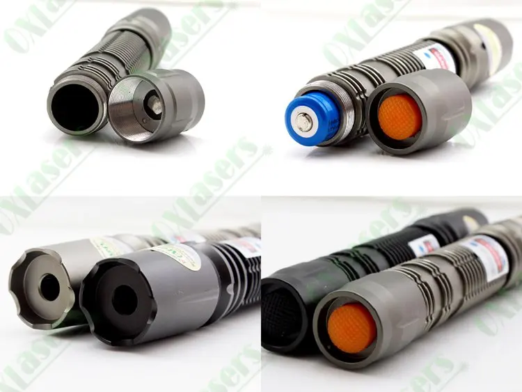 Oxlasers ox bx6 Новый 1000 МВт 2000 445nm 450nm фокус горения Синий лазерная указка с