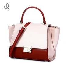 Натуральная воловья коровья кожа, Женская трапециевидная сумка с замком, сумка-мессенджер, сумки на плечо, сумки через плечо, сумки Maidy