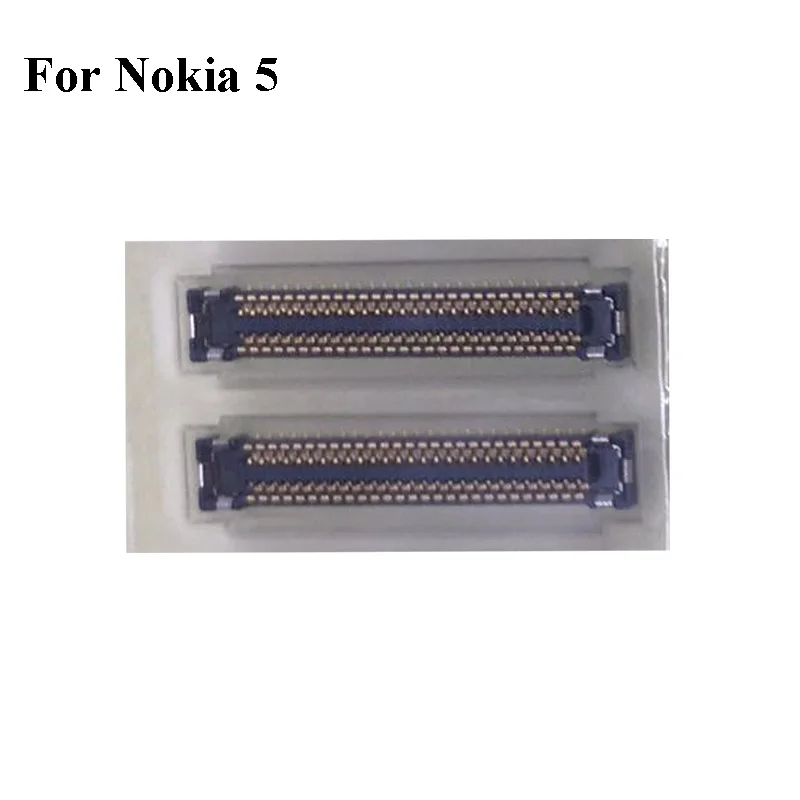 

5PCS FPC connector For Nokia 5 LCD display screen on Flex cable Ribbon on motherboard Nokia5 2017 TA-1024 TA-1053 TA-1044