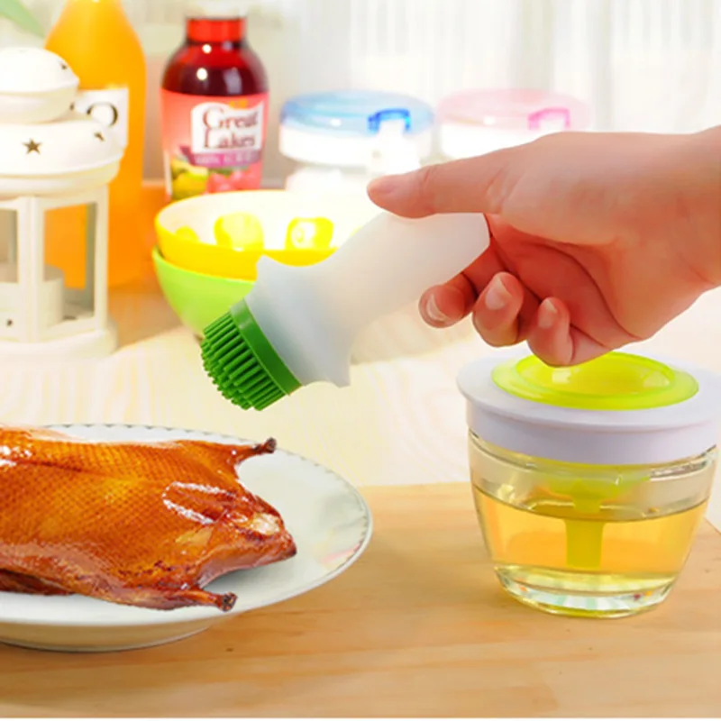 Силиконовая щетка для барбекю QuickDone AKC5011|silicone oil brush|oil brushbaking brush |