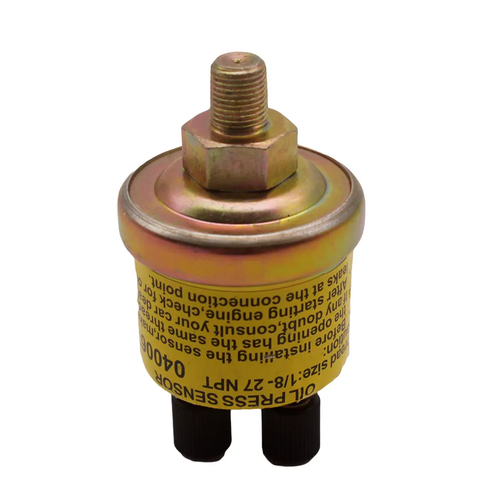 

Universal 1/8 NPT Oil Pressure Sensor Unit Sender Gauge Replacement PSI Electric