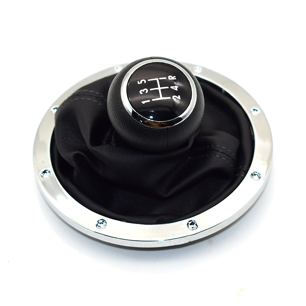 

Car Gear Shift Knob 5 Speed PU Leather for Volkswagen VW Golf Pointer Saveiro Parati 2004 2005 2006 2007 2008 2009 2010