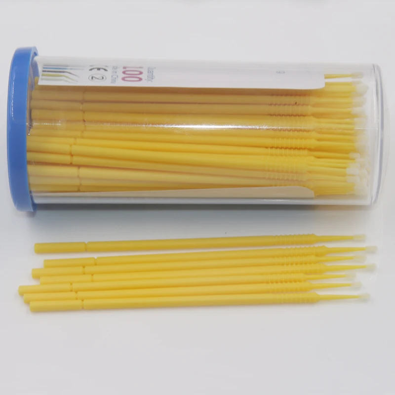 

Lash extension hot eyelashes grow lashes semi permanent makeup tattoo Korea dedicated clean cotton swabs