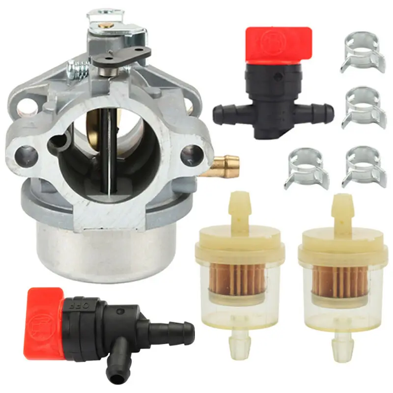 

Switch valves Carburetor Kit Clamps Tools Accessories Fuel Filters For John Deere AM132119 STX30 STX38 Lawn Tractor