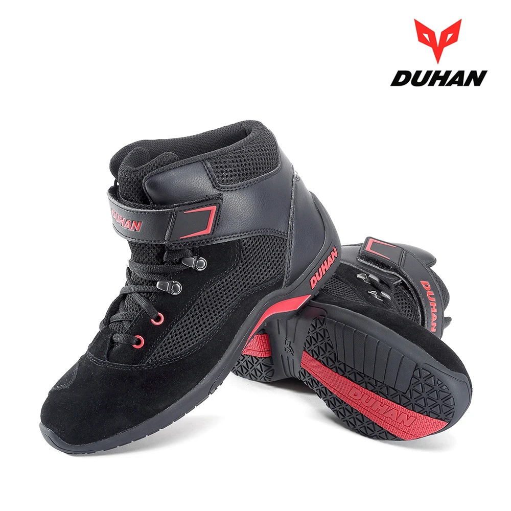 suede moto boots