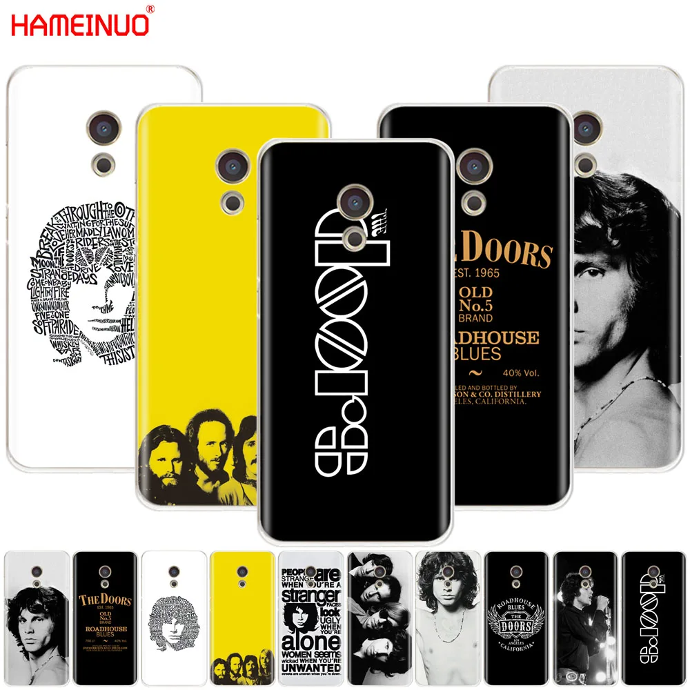 

HAMEINUO The doors JIM MORRISON rock Cover phone Case for Meizu M6 M5 M5S M2 M3 M3S MX4 MX5 MX6 PRO 6 5 U10 U20 note plus