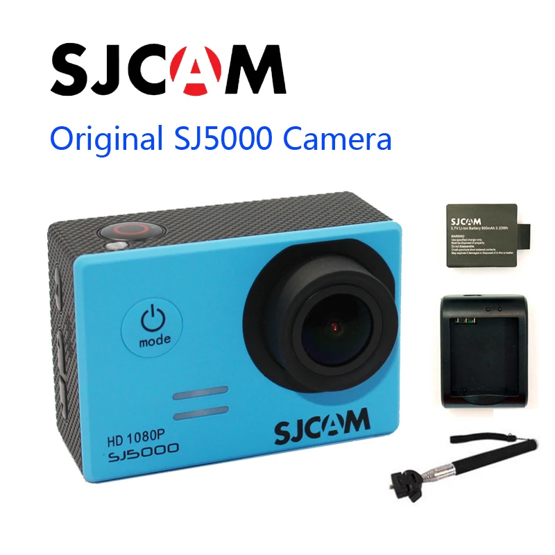 

Free shipping!!Original SJCAM SJ5000 Novatek 96655 Full HD Action Sport Camerar+The Monopod+Extra 1pcs battery+ Battery Charge