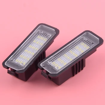 

CITALL 2pcs 12V White 18 LED License Number Plate Light Lamp Fit For Seat Altea Exeo ST Ibiza Leon 2009 2010 2011 2012 2013 2014