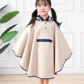 

Pink Waterproof Schoolbag Children Poncho Raincoat Kids Girl Cloak Type Rainwear Rain Coat Raincoats Girls Poncho Raincoat Z749