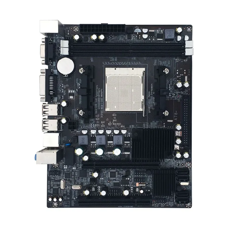 

Jia Huayu A780 Practical Desktop PC Computer Motherboard Mainboard AM2 AM3 Supports DDR2 Memory