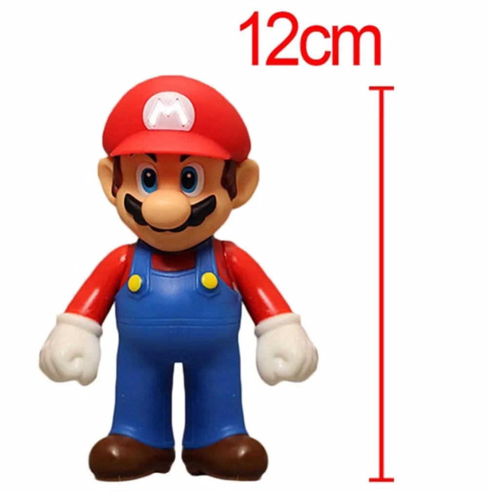 

Anime New Super Mario MARIO Action Figure Toy PVC Action Figure Collectible Toy