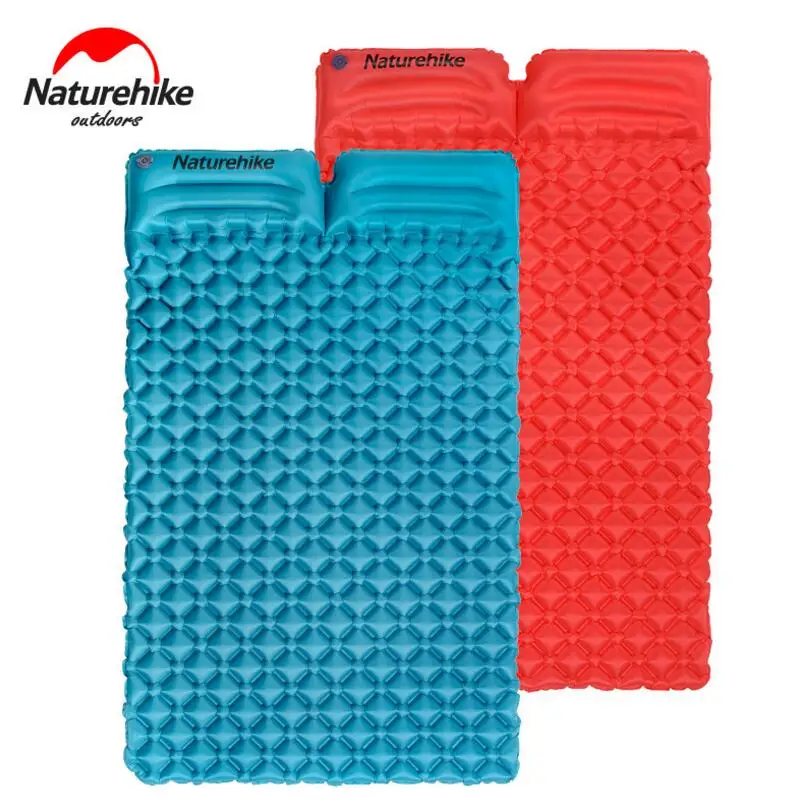 

Naturehike Ultralight Inflatable Mattress Air Mat Egg Slot Double Sleeping Pad Outdoor Beach Travel Mat Camping Air Bed
