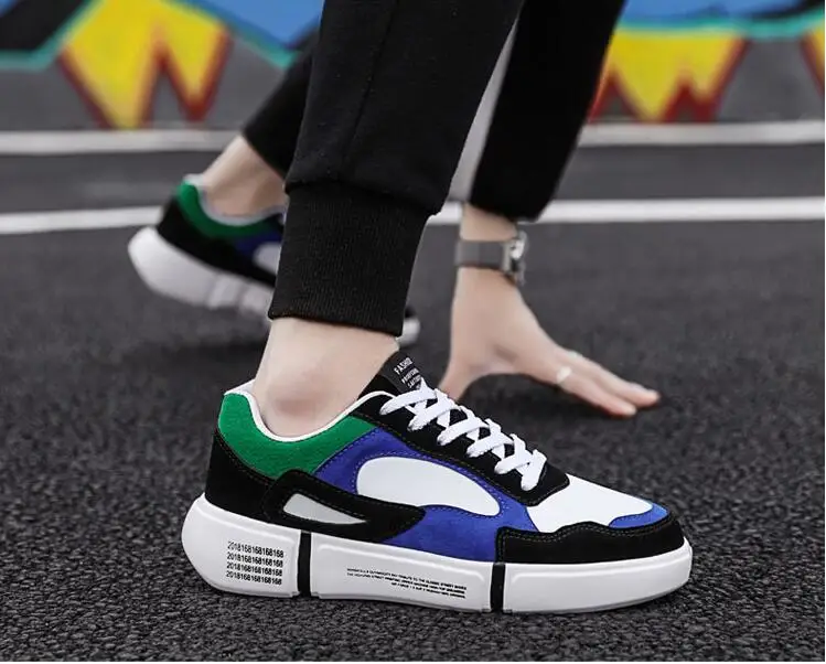

Spring 2019 new men's Korean version of the trend of sports shoes students canvas tide shoes wild casual men's shoes