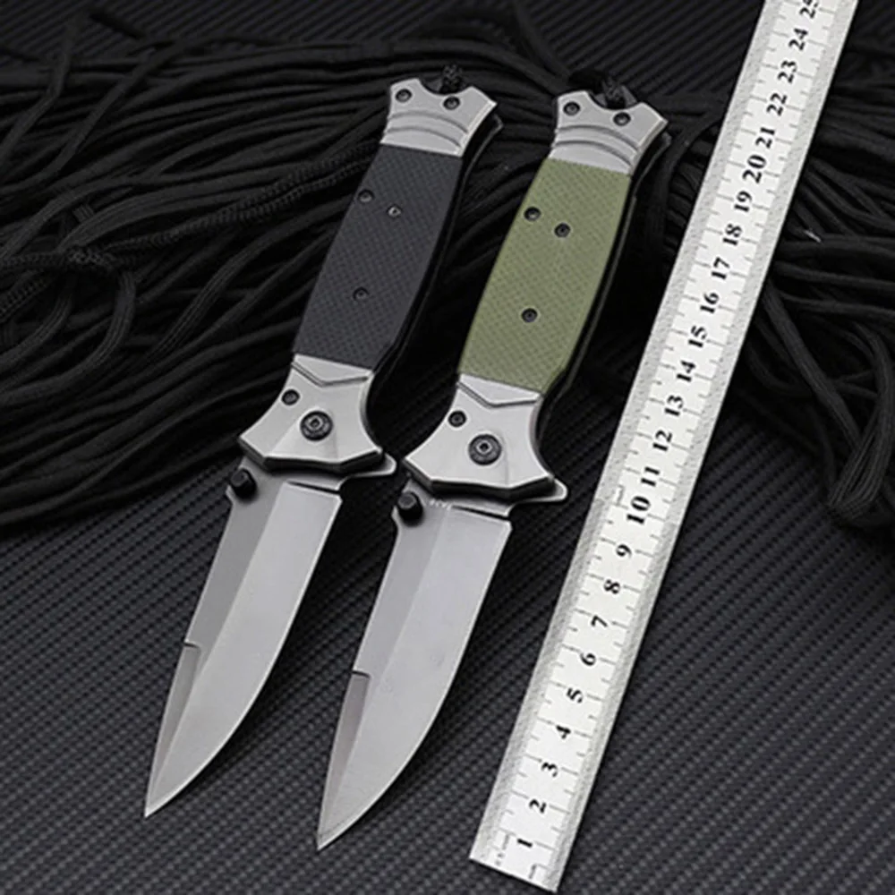 AZRAEL OD203 Новое поступление FA38 Карманный охотничий нож стальное лезвие G10 ручка