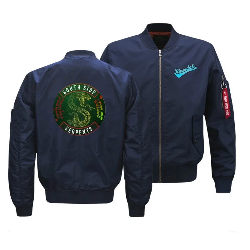 amazing  Riverdale South side air force Jacket Women Bomber Jacket Motorcycle Jackets slim Coat Zip Outwear 