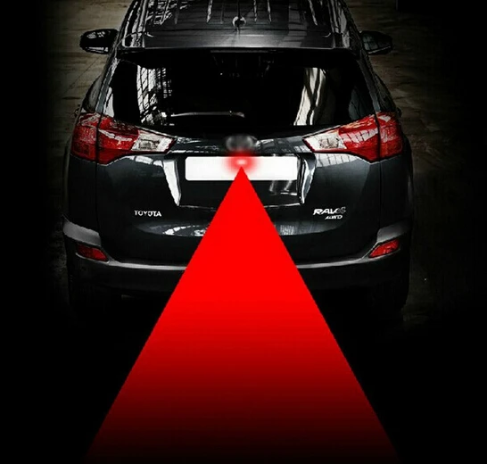 Car Anti-collision Laser Fog Light Auto Anti-fog Parking Stop Braking Signal Indicators Motorcycle LED Warning Light Car-Styling Car Anti-collision Laser Fog Light Auto Anti-fog Parking Stop Braking Signal Indicators Motorcycle LED Warning Light Car-Styling