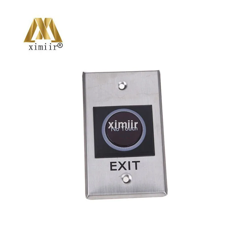 

Infrared sensor switch no touch contactless door release exit button with LED indication k1