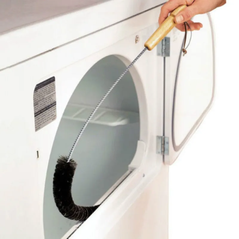 

CLOTHES DRYER Lint Vent Trap Cleaner Brush gas electric Fire Prevention Bottle /
