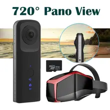 G601 360x210 degree Panoramic font b VR b font Camera Dual Lens 960P Digital Video Capture