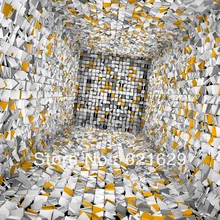 Sticky Note Tunnel 8’x8′ CP Computer-painted Scenic Photography Background Photo Studio Backdrop ZJZ-657