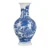 Chinese Style Blue and White Dragon Porcelain Vase Antique Jingdezhen Handmade Ceramic Decoration Vase 8