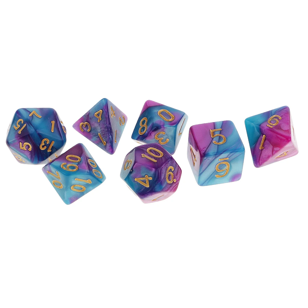 Newest 35 Pieces Polyhedral Dice D4-D20 for Dungeons and Dragons RPG Board Game Party Casino Supplies Funny Family Pub Game Newest 35 Pieces Polyhedral Dice D4-D20 for Dungeons and Dragons RPG Board Game Party Casino Supplies Funny Family Pub Game