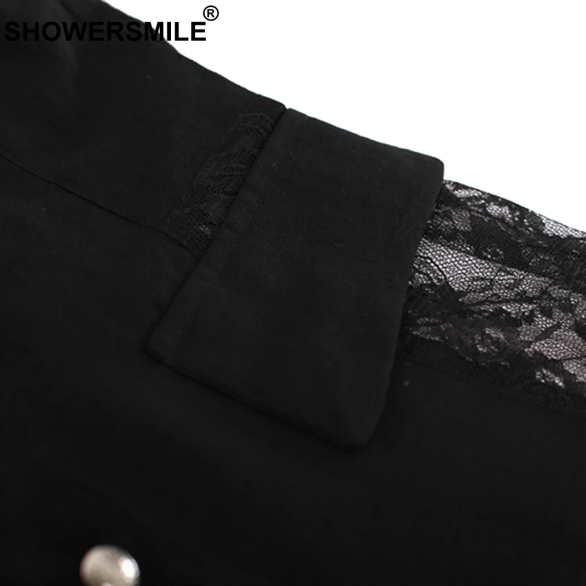 SHOWERSMILE Elegant Lace Linen Suit Vest Woman Plus Size Summer Waistcoats Fashion Slim Fit Sleeveless Women Jacket Sin Mangas