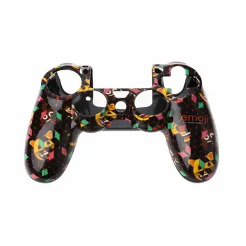 

Cool Front Back Hard Plastic Upper Controller Handle Housing Shell Cover Case For PS4 Controller