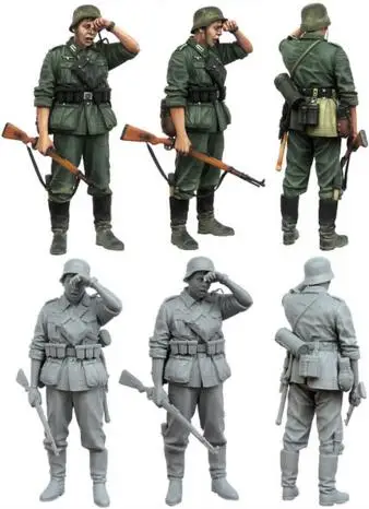 

1/35 Resin Figure German Infantryman 1pc Model Kits
