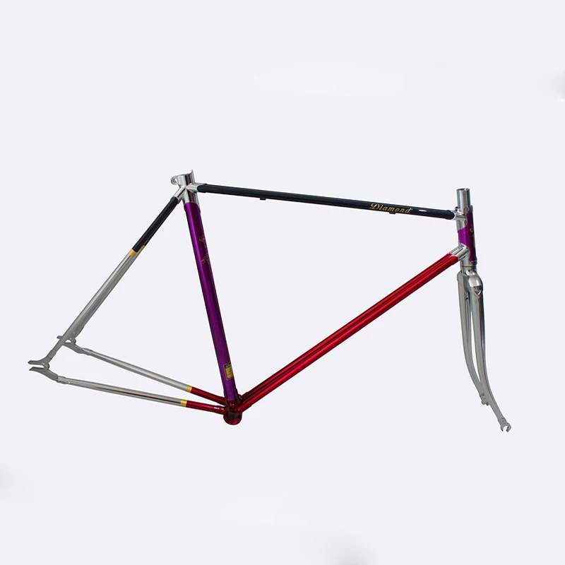 DIY fixie bike Chrome molybdenum steel frame road bike frame 700 C