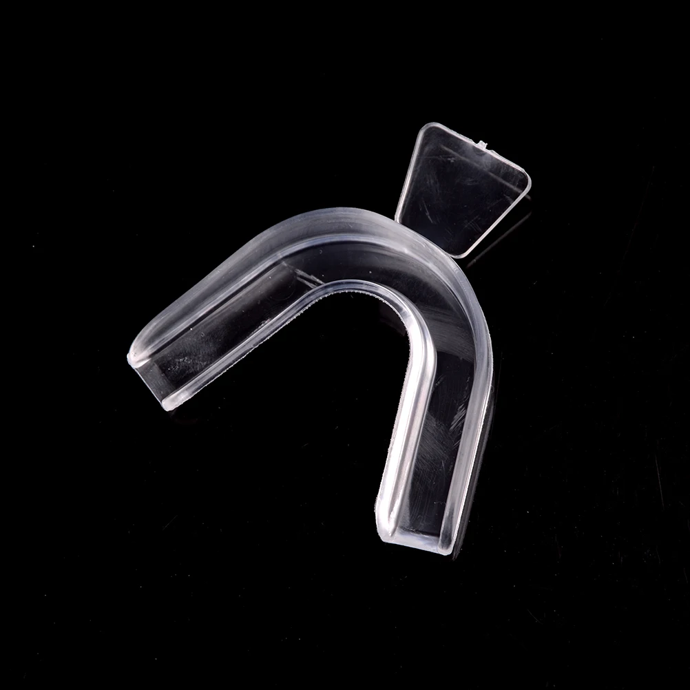 

1/2Pcs Transparent Thermoform Moldable Mouth Teeth Dental Trays Teeth Whitening Guard Gum Shield for Boxing Basketball Top Grade