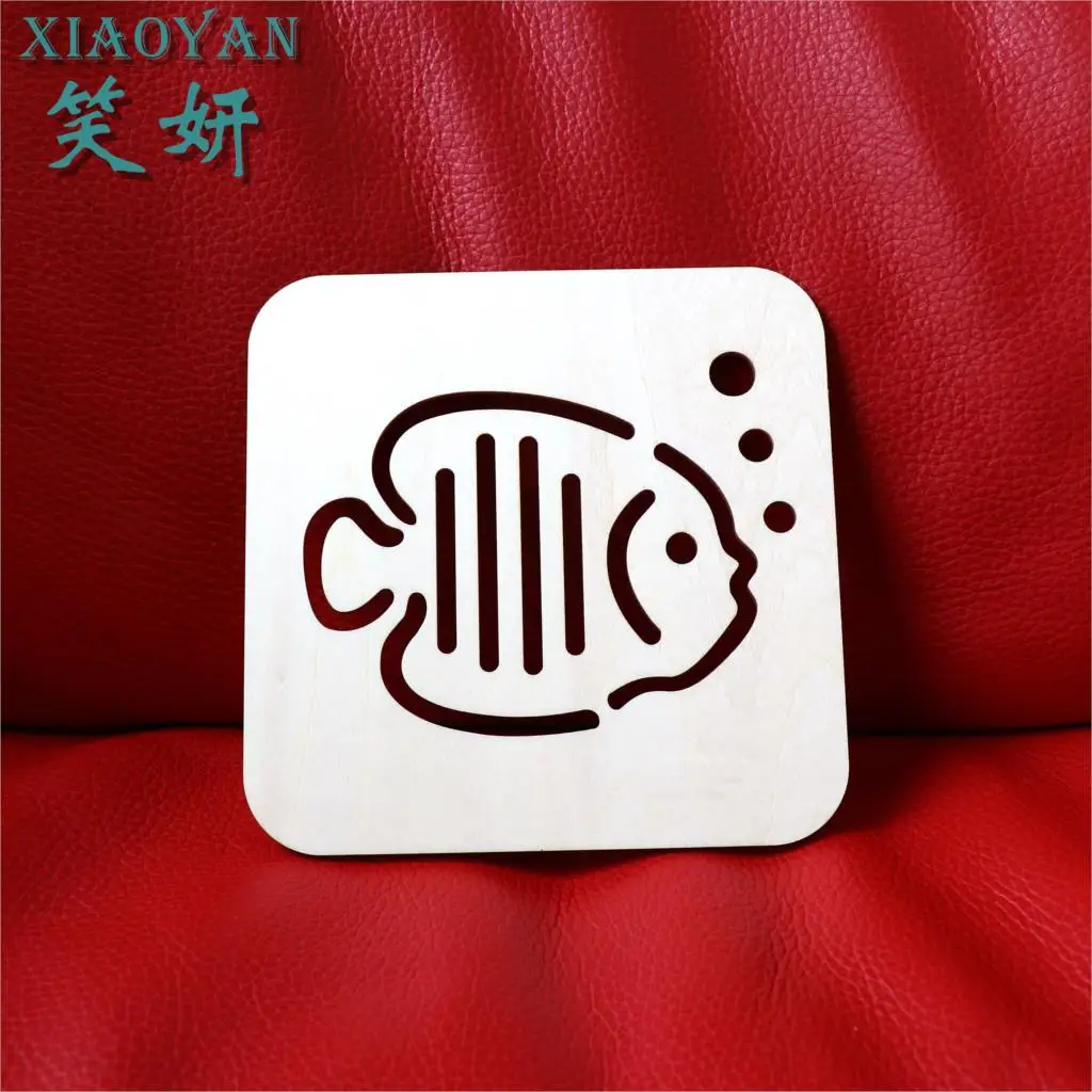 

2 pcs 150mm wooden mats&pads- mw101
