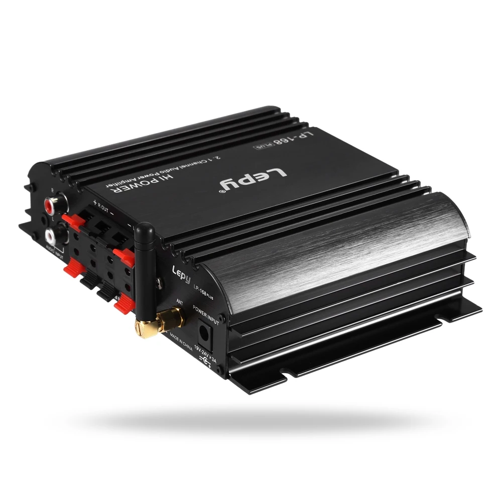 Lepy LP 168 плюс супер бас HiFi стерео аудио автомобильный усилитель с беспроводной
