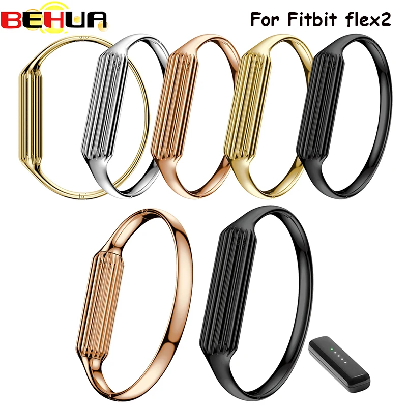 Wrist Band Watch Strap For Fitbit Flex 2 Watchbands Stainless Steel Accessory Premium Materials for Flex2 Watchand | Электроника