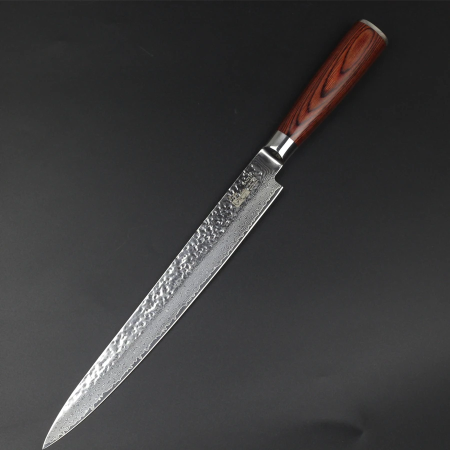 HAOYE 10 &quotдамасский нож японский кухонный слайсер susi молоток для филе кованый шеф