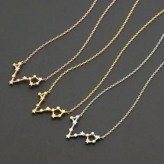Pisces Necklaces Zodiac Sign Astrology 