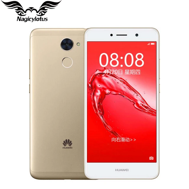 Оригинал huawei Enjoy 7 Plus 4 Г LTE Мобильный Телефон MSM8940 Octa Core 5.5 дюймов Android 7.0 4000 мАч 8.0MP 13.0MP Отпечатков Пальцев ID