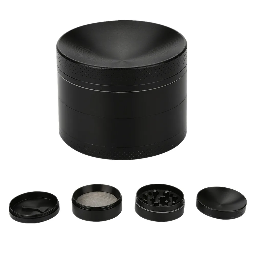 Buy Tobacco Grinder 4 layer Aluminum Herbal Herb Smoke