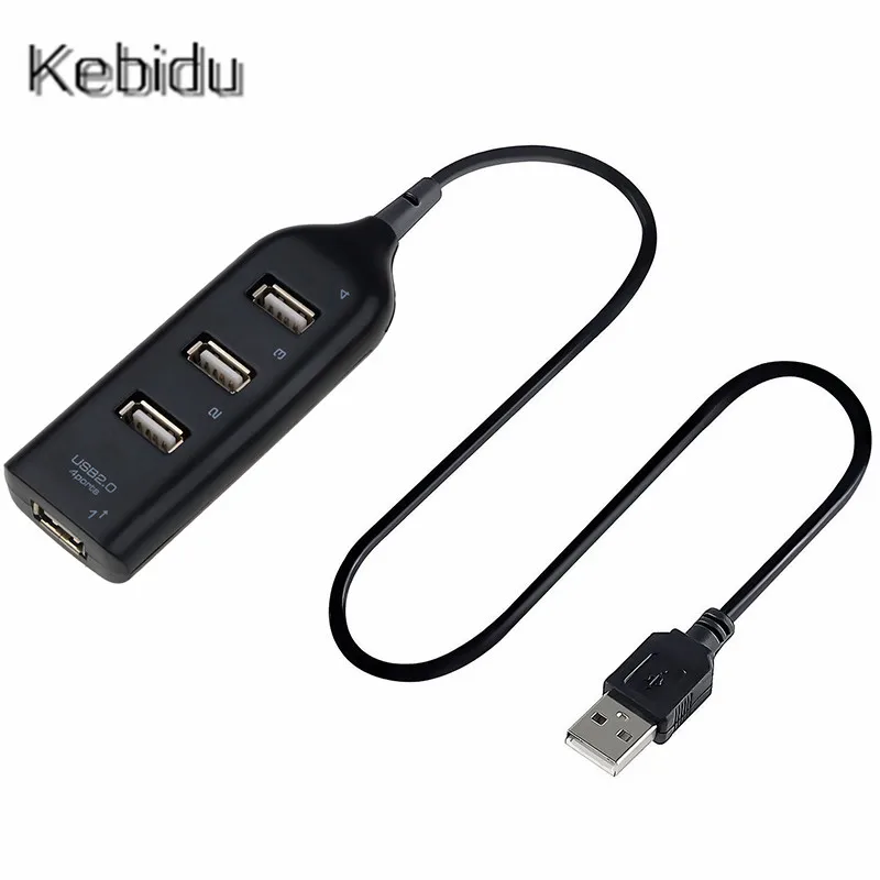 Hub адаптер usb-хаб мини USB 2,0 Hi-Скорость 4-Порты и разъёмы разветвитель для портативных ПК Тетрадь приемник Компьютерная периферия аксессуары